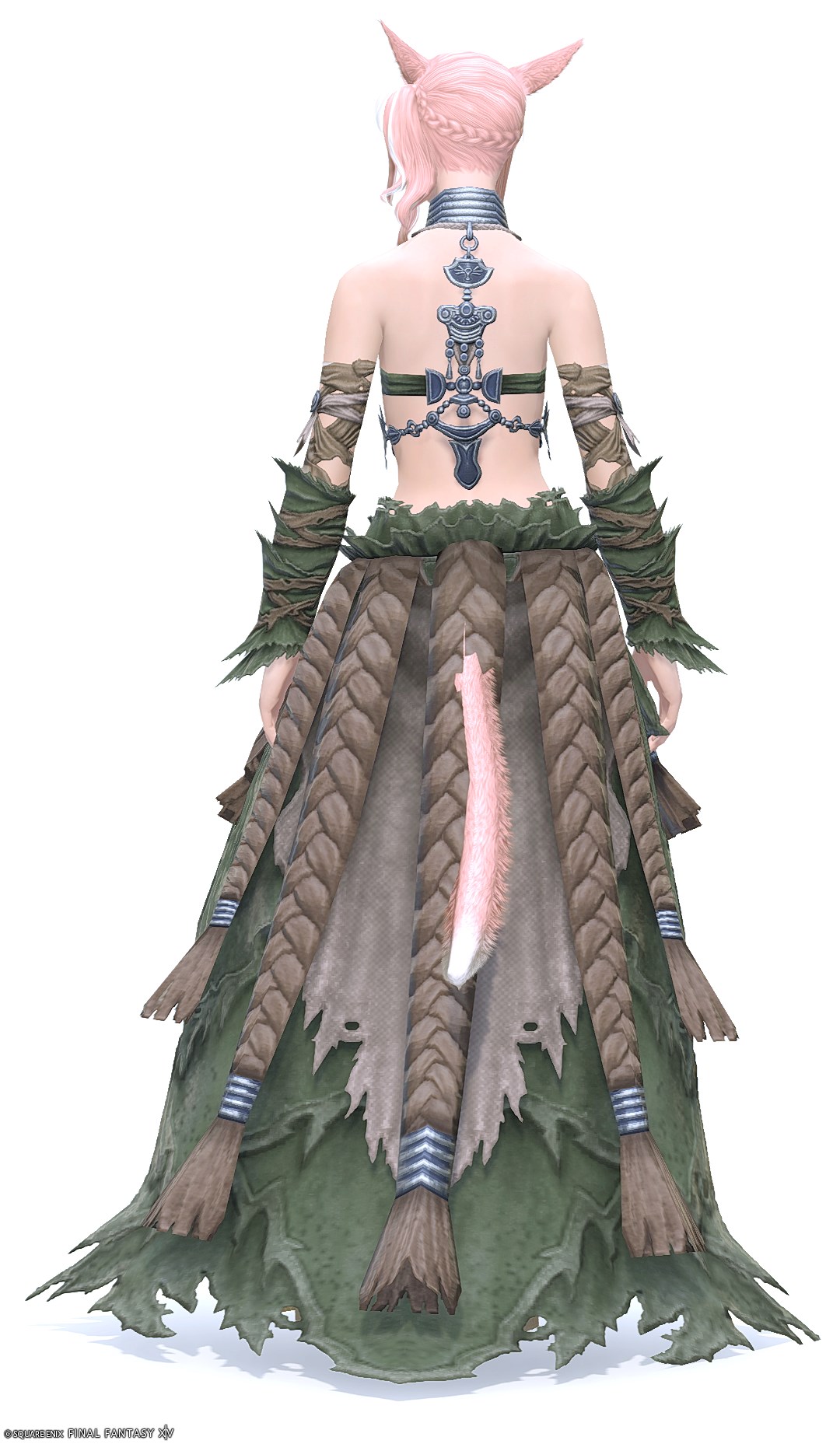 リバーズブレス・レンジャーチェストピース | FF14ミラプリ - Riversbreath Chestpiece of Aiming - ビスチェ/ワンピース・ドレス/アームドレス付き