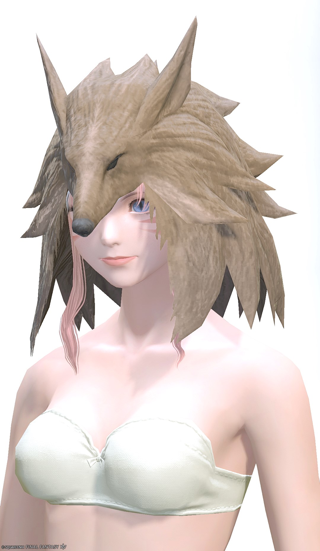 リバーズブレス・ディフェンダーペルト | FF14ミラプリ - Riversbreath Pelt of Fending - マスク/ヴェール/ヘッドドレス・ヘアアクセサリー/耳