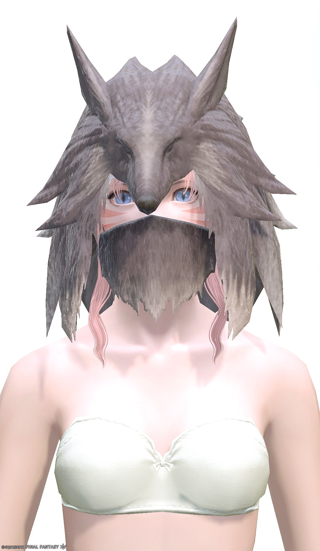 リバーズブレス・スレイヤーペルト | FF14ミラプリ - Riversbreath Pelt of Maiming - マスク/ヴェール/ヘッドドレス・ヘアアクセサリー/耳