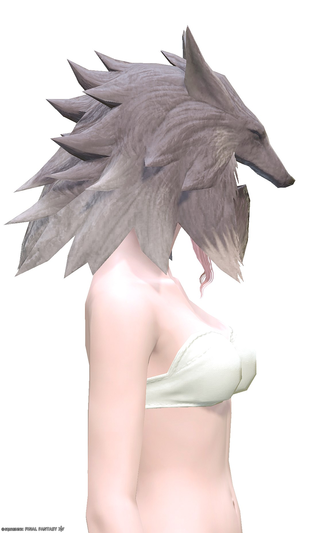 リバーズブレス・スレイヤーペルト | FF14ミラプリ - Riversbreath Pelt of Maiming - マスク/ヴェール/ヘッドドレス・ヘアアクセサリー/耳