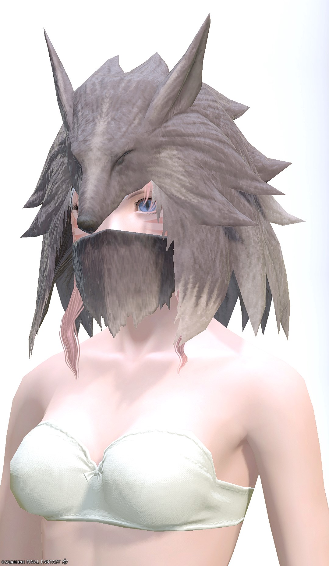 リバーズブレス・スレイヤーペルト | FF14ミラプリ - Riversbreath Pelt of Maiming - マスク/ヴェール/ヘッドドレス・ヘアアクセサリー/耳