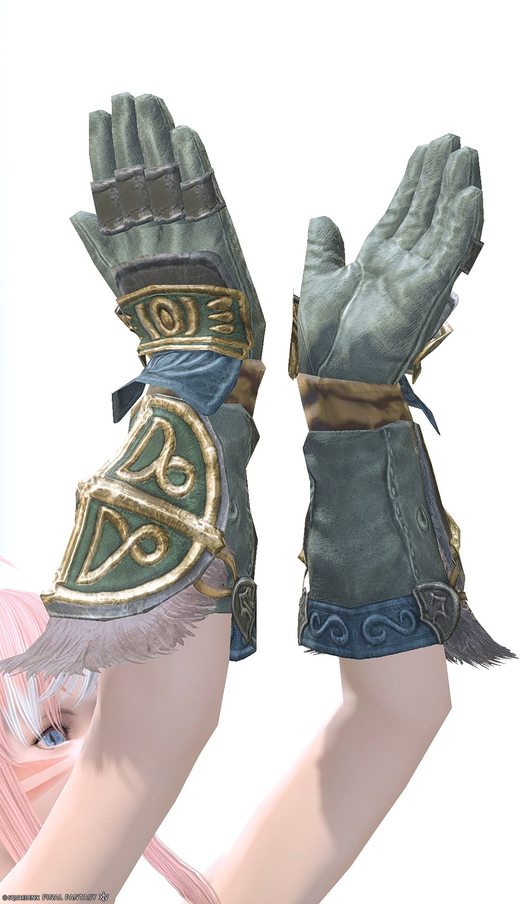 リバーズブレス・スレイヤーアームガード | FF14ミラプリ - Riversbreath Armguards of Maiming - 篭手/手袋