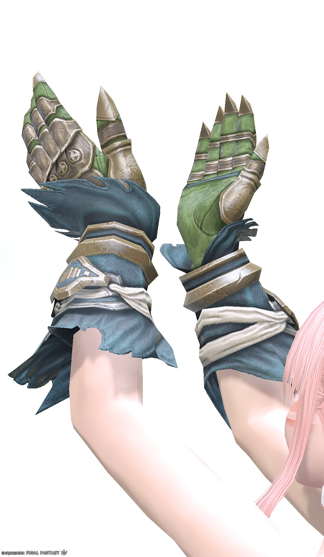 リバーズブレス・ストライカーアームガード | FF14ミラプリ - Riversbreath Armguards of Striking - 篭手/手袋