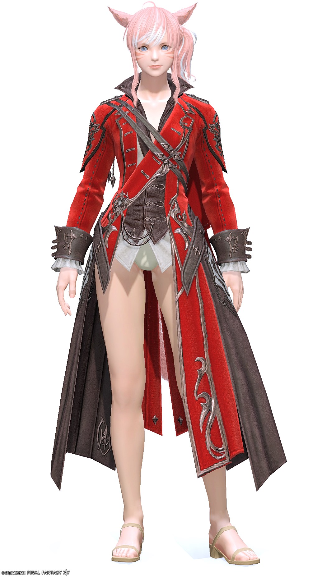 ローズブラッド・コート | FF14ミラプリ - Roseblood Coat - コート