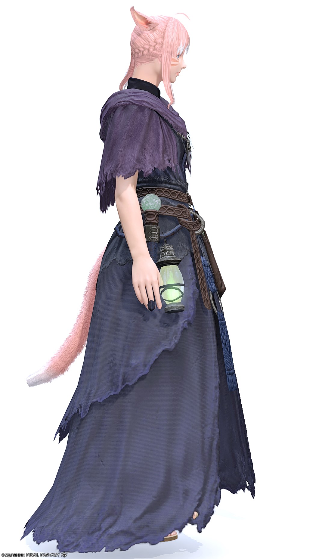 マウンテンリネン・レンジャークローク | FF14ミラプリ - Mountain Linen Cloak of Aiming - ローブ