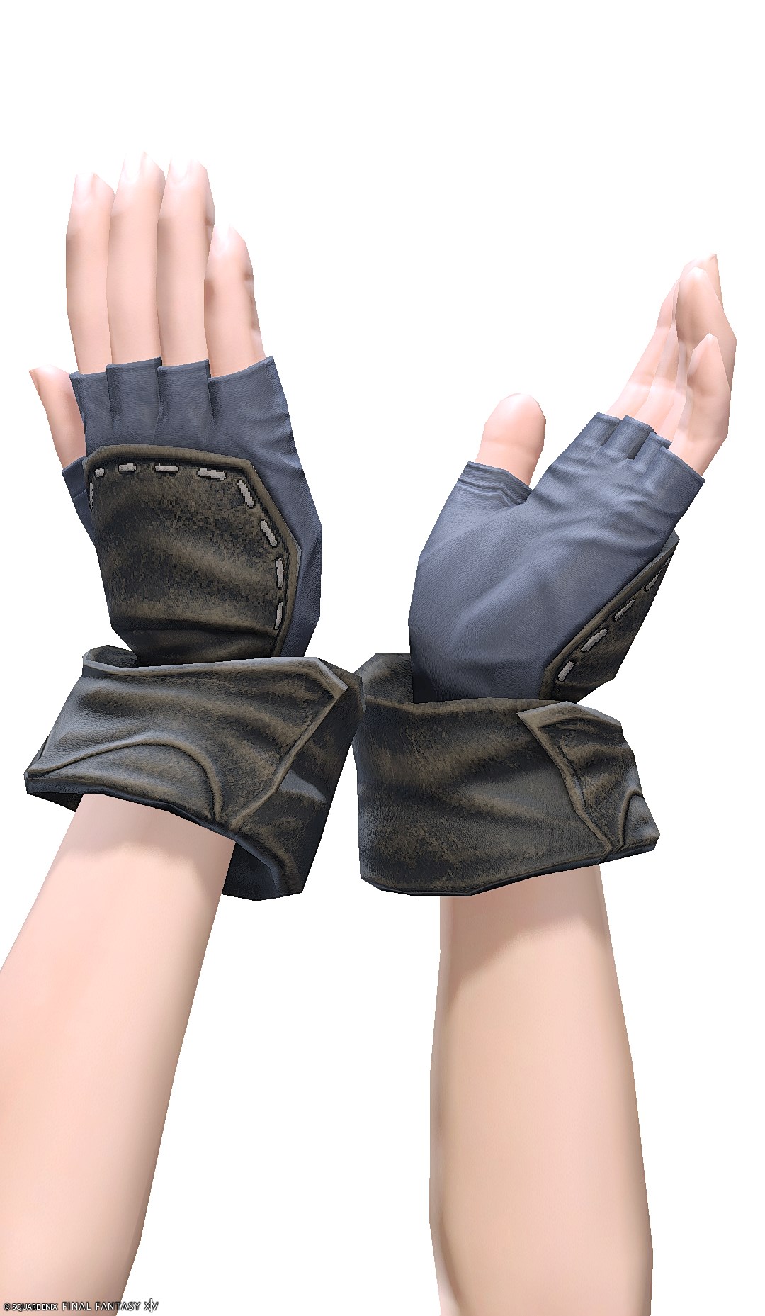 ハンマーヘッドダイル・スカウトフィンガレスグローブ | FF14ミラプリ - Crocodileskin Fingerless Gloves of Scouting - 手袋/フィンガレス