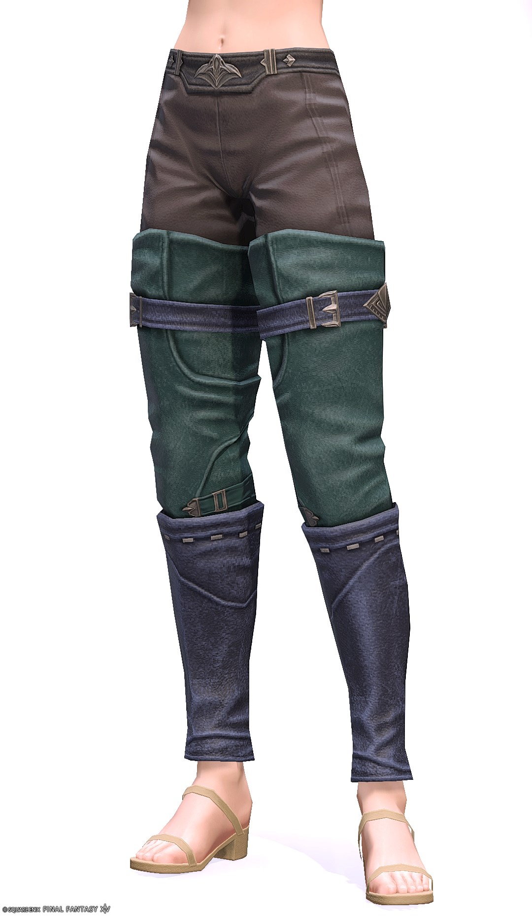 ハンマーヘッドダイル・スカウトブリーチ | FF14ミラプリ - Crocodileskin Breeches of Scouting - パンツ/サルエル