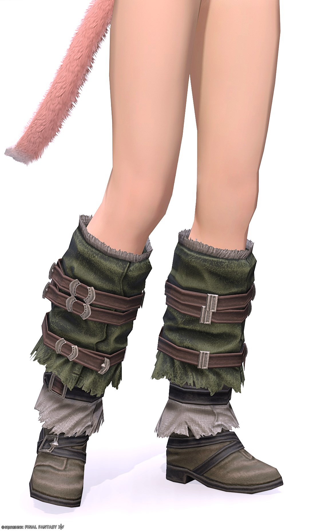 ハンマーヘッドダイル・スカウトレギンス | FF14ミラプリ - Crocodileskin Leg Wraps of Scouting - ブーツ