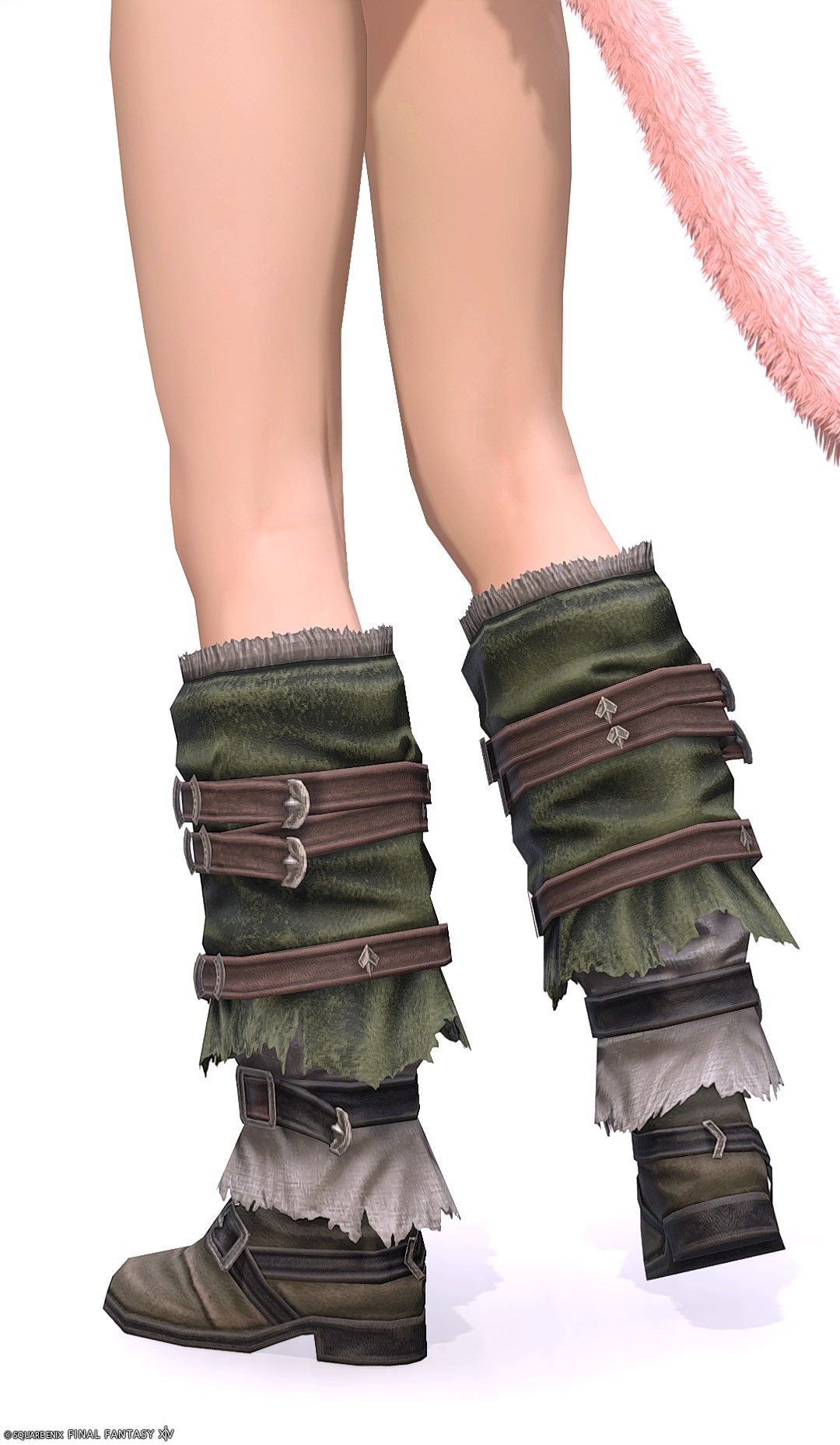 ハンマーヘッドダイル・スカウトレギンス | FF14ミラプリ - Crocodileskin Leg Wraps of Scouting - ブーツ