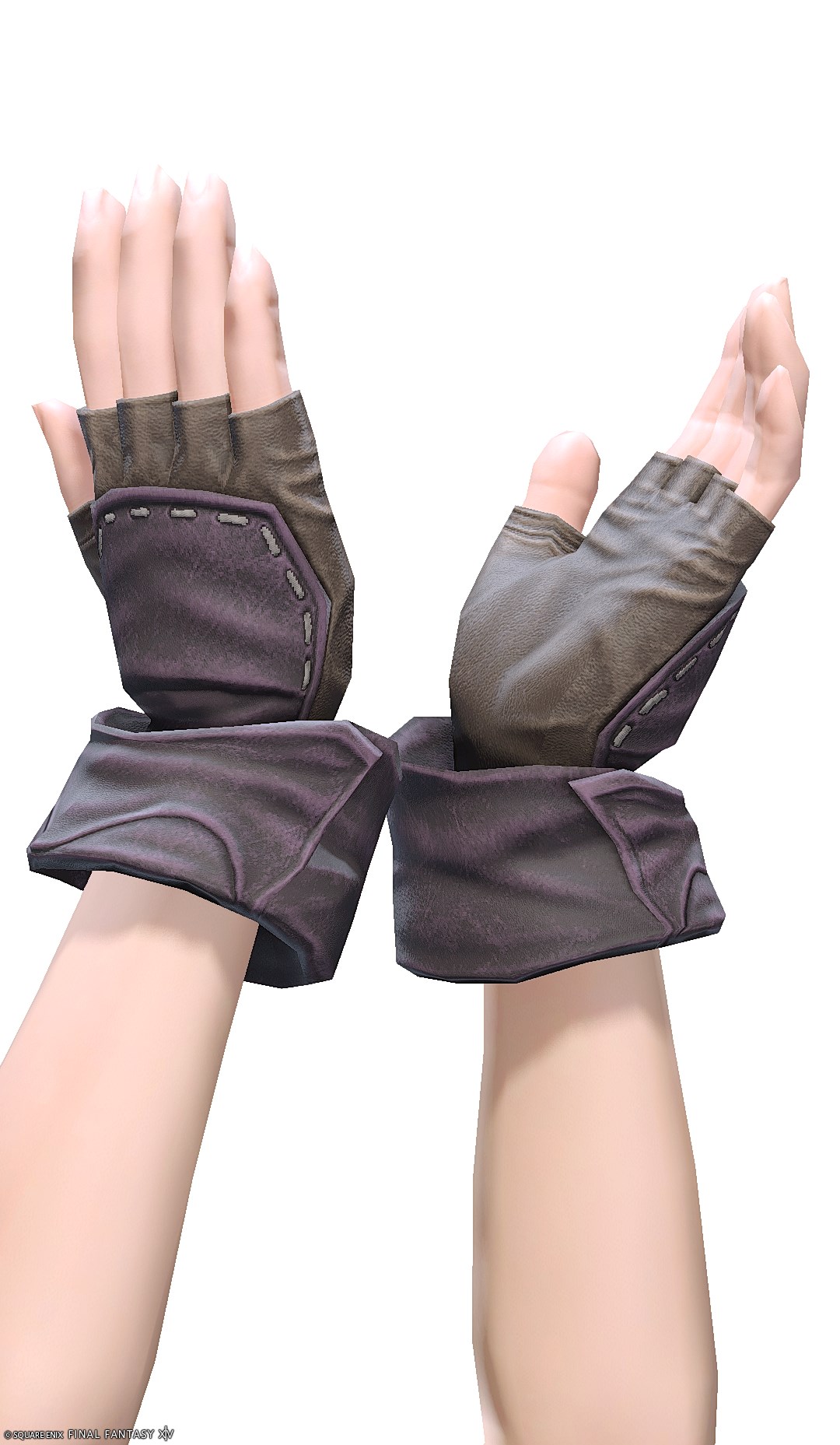 ハンマーヘッドダイル・ストライカーフィンガレスグローブ | FF14ミラプリ - Crocodileskin Fingerless Gloves of Striking - 手袋/フィンガレス