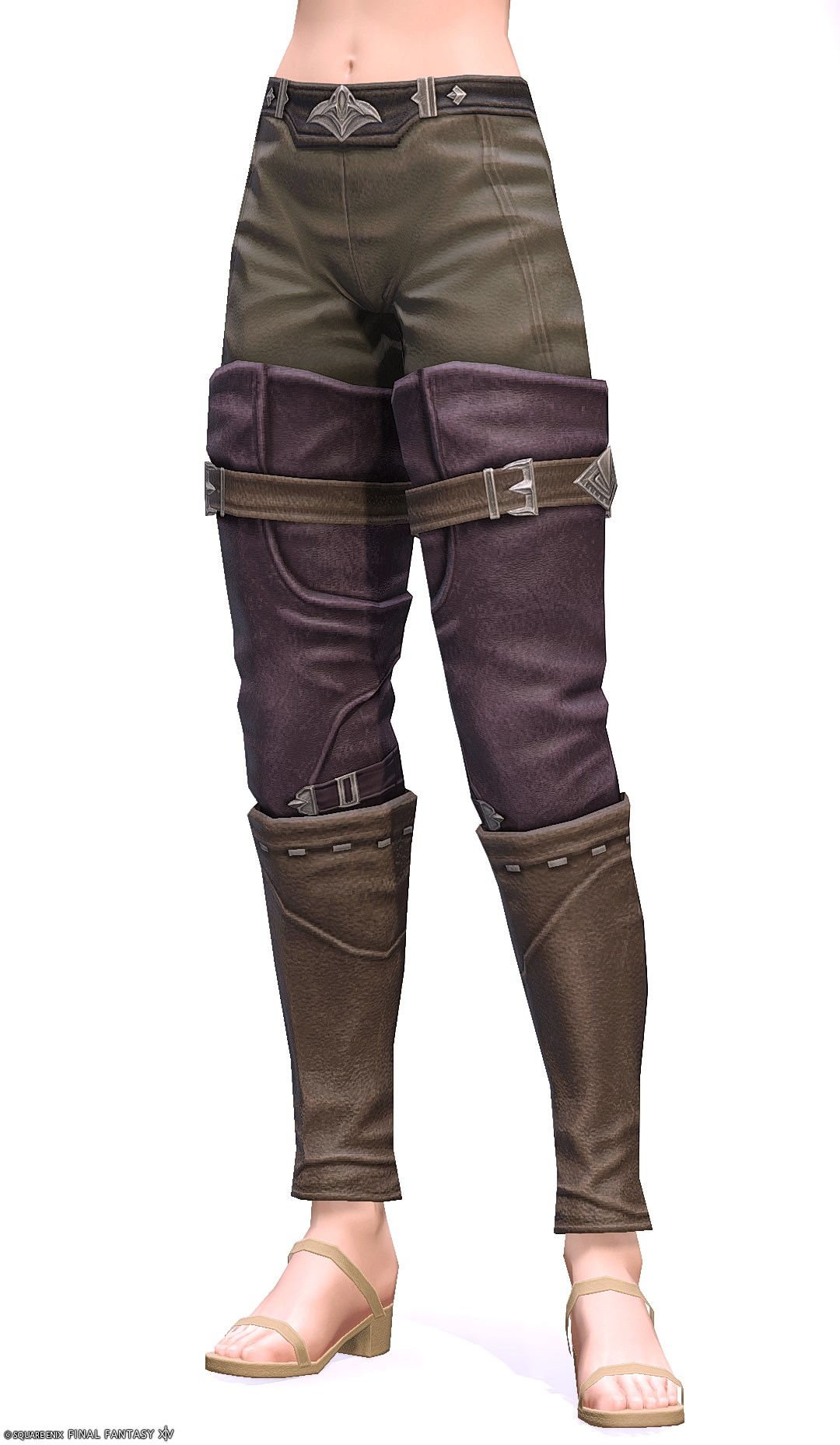 ハンマーヘッドダイル・ストライカーブリーチ | FF14ミラプリ - Crocodileskin Breeches of Striking - パンツ/サルエル