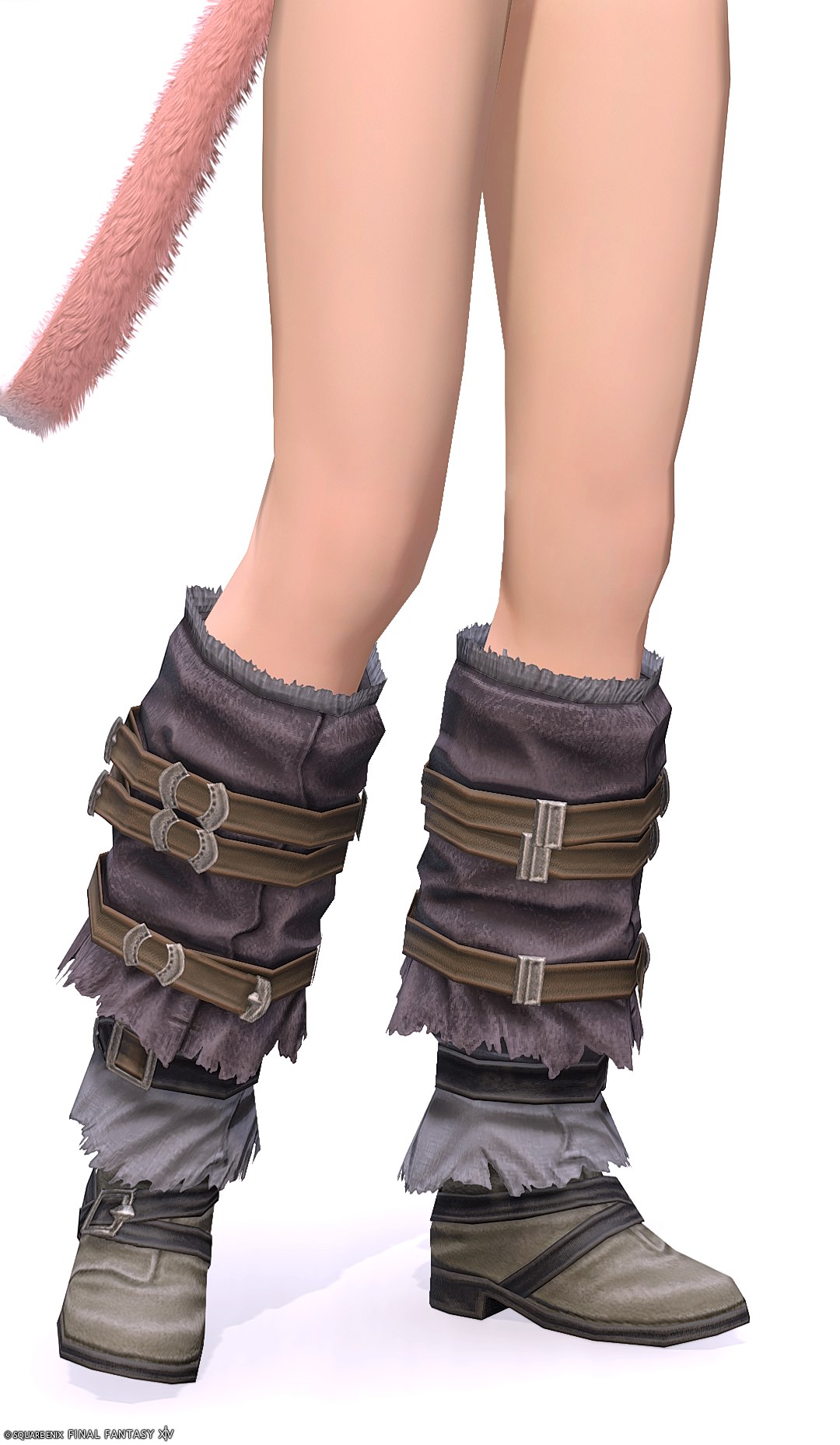 ハンマーヘッドダイル・ストライカーレギンス | FF14ミラプリ - Crocodileskin Leg Wraps of Striking - ブーツ