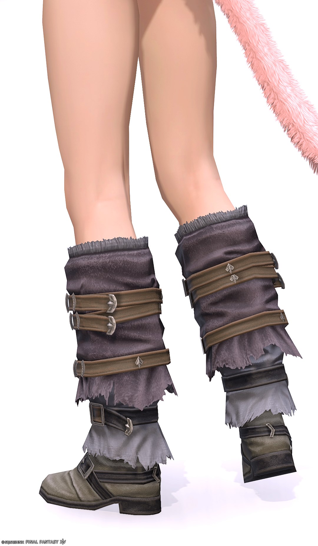 ハンマーヘッドダイル・ストライカーレギンス | FF14ミラプリ - Crocodileskin Leg Wraps of Striking - ブーツ