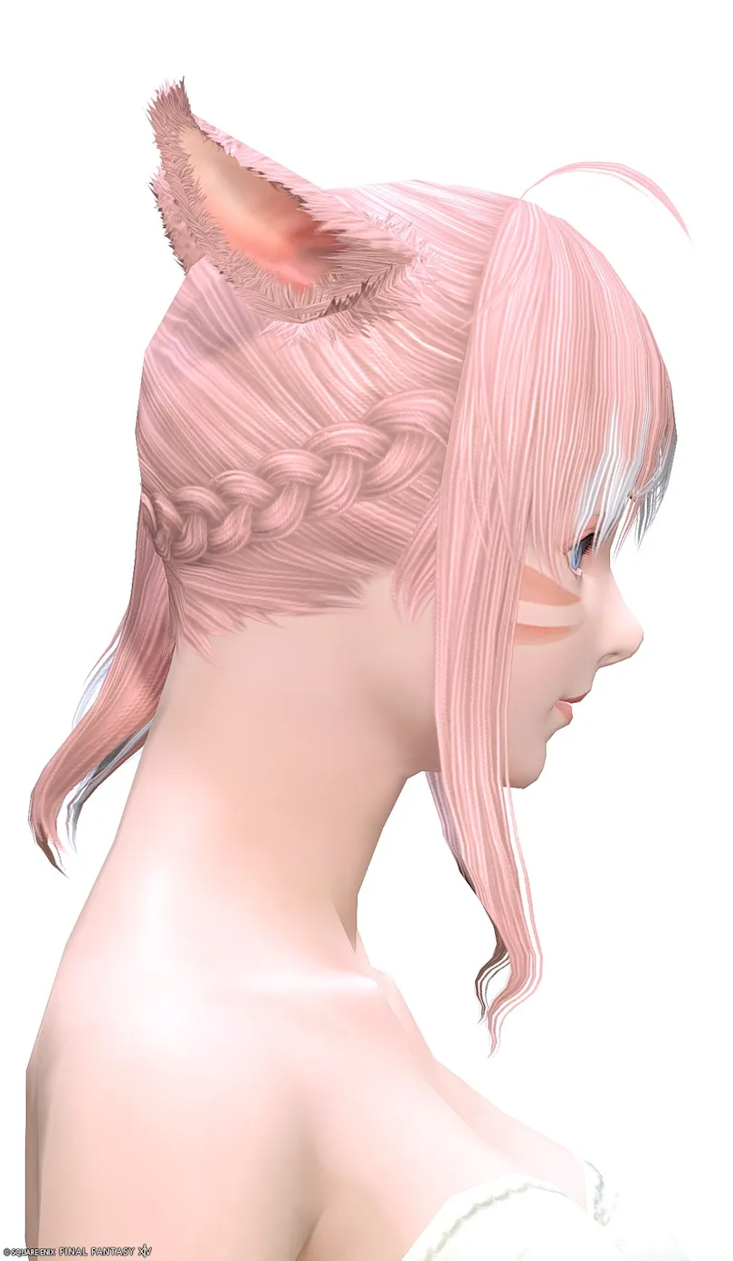 ミラプリ「シェルヴィッツ・ヘアピン」装備ミコッテでの見た目紹介4