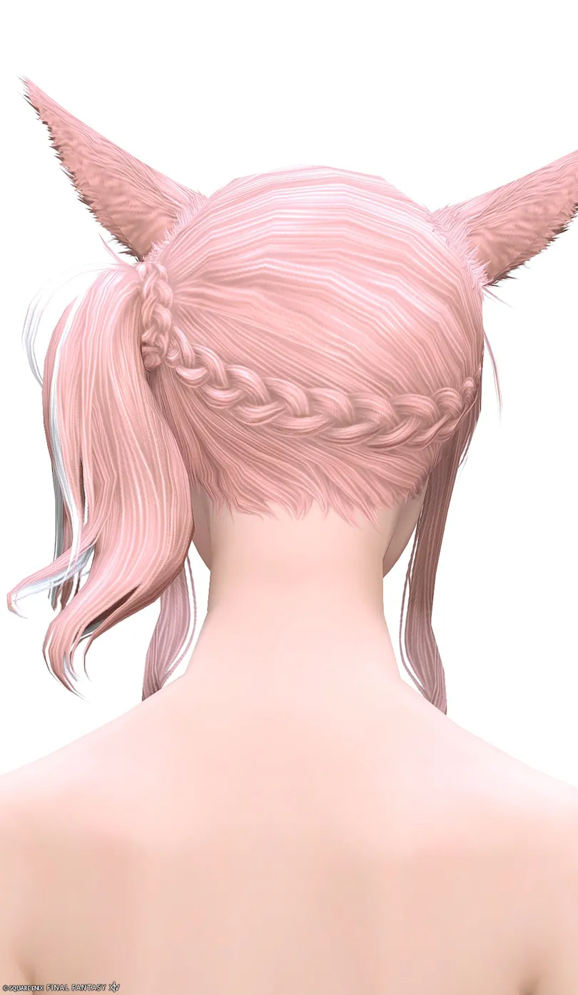 ミラプリ「シェルヴィッツ・ヘアピン」装備ミコッテでの見た目紹介5