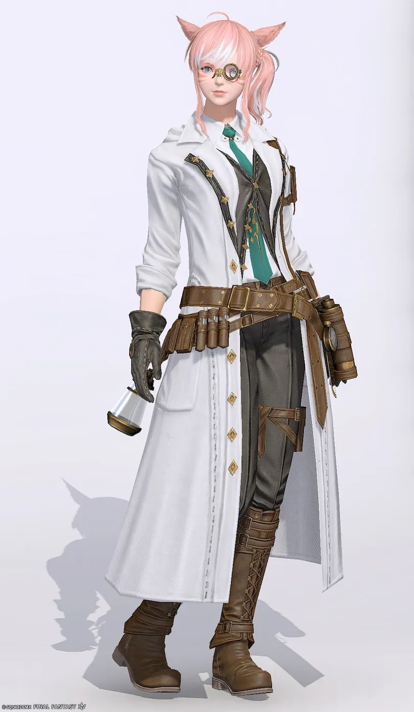 【FF14】サイエンティスト装備👗各種族での見た目・入手方法【宝物庫セノーテ・ジャジャグラル】