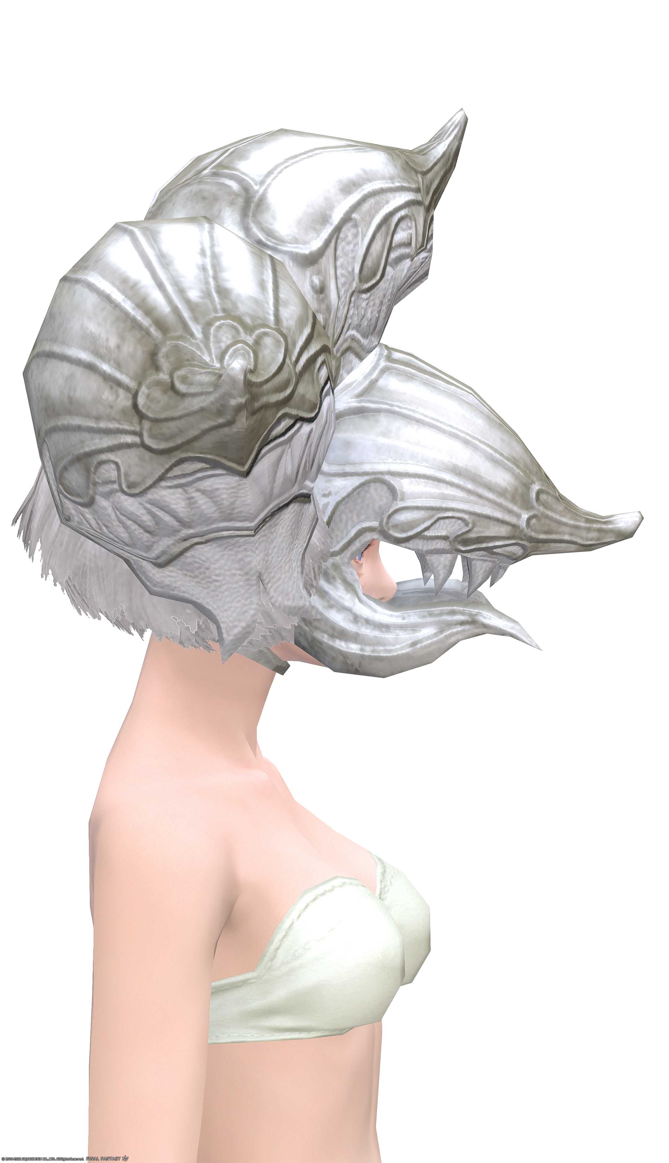 スキュラヒーラーヘルム | FF14ミラプリ - Scylla's Helm of Healing - 兜