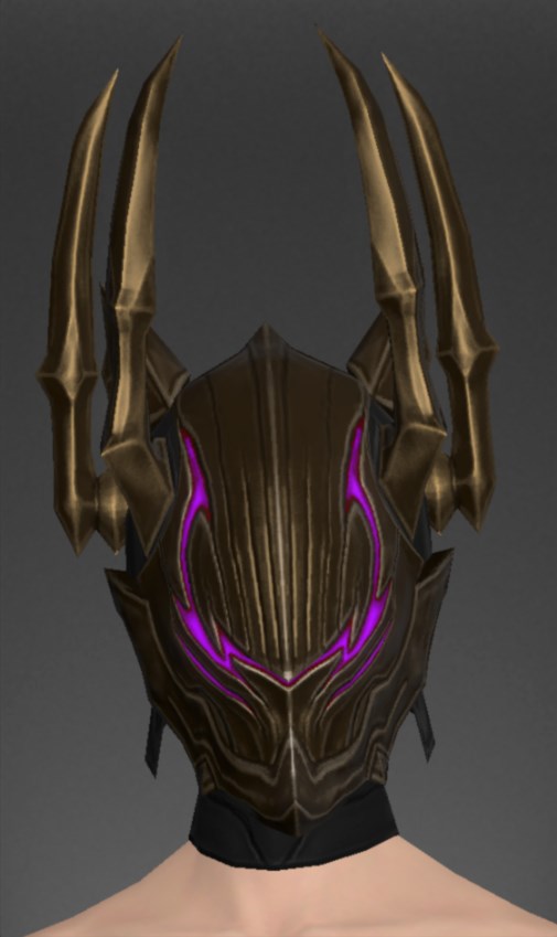 シャドウハウンドヘルム | FF14ミラプリ - Shadowhound Helm - 兜
