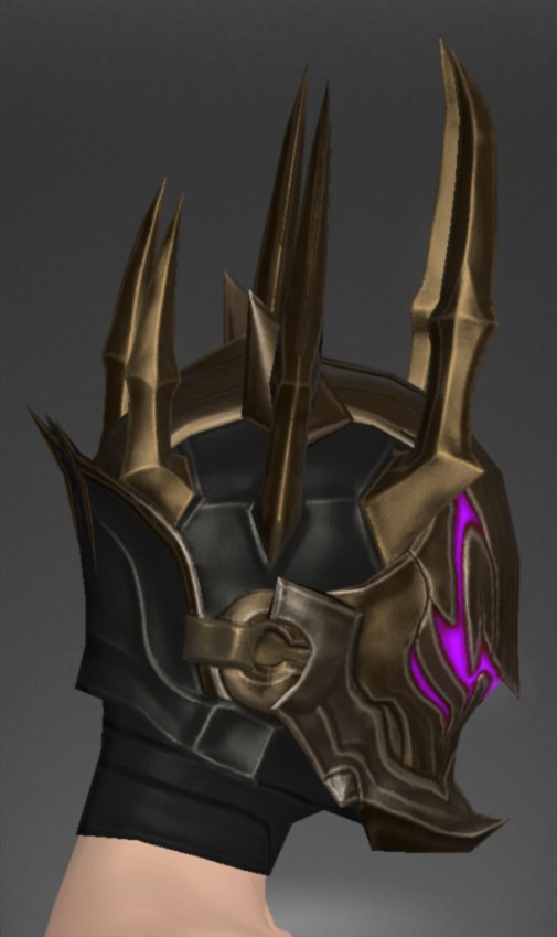 シャドウハウンドヘルム | FF14ミラプリ - Shadowhound Helm - 兜