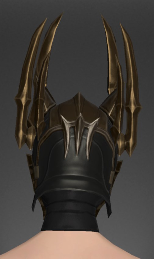 シャドウハウンドヘルム | FF14ミラプリ - Shadowhound Helm - 兜
