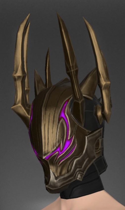 シャドウハウンドヘルム | FF14ミラプリ - Shadowhound Helm - 兜