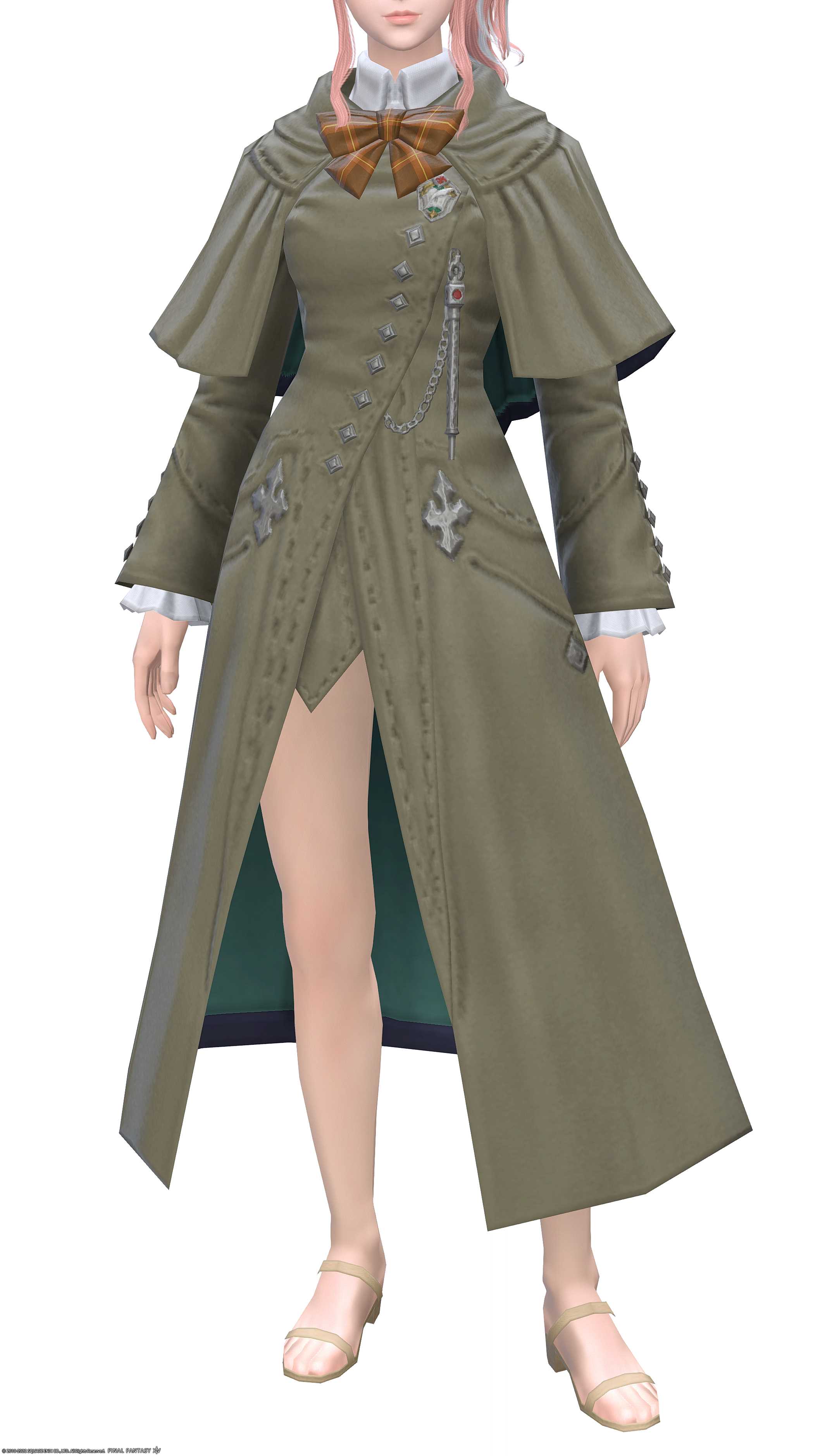 シャーレアン・プロフェッサーコート | FF14ミラプリ - Sharlayan Preceptor's Coat - コート