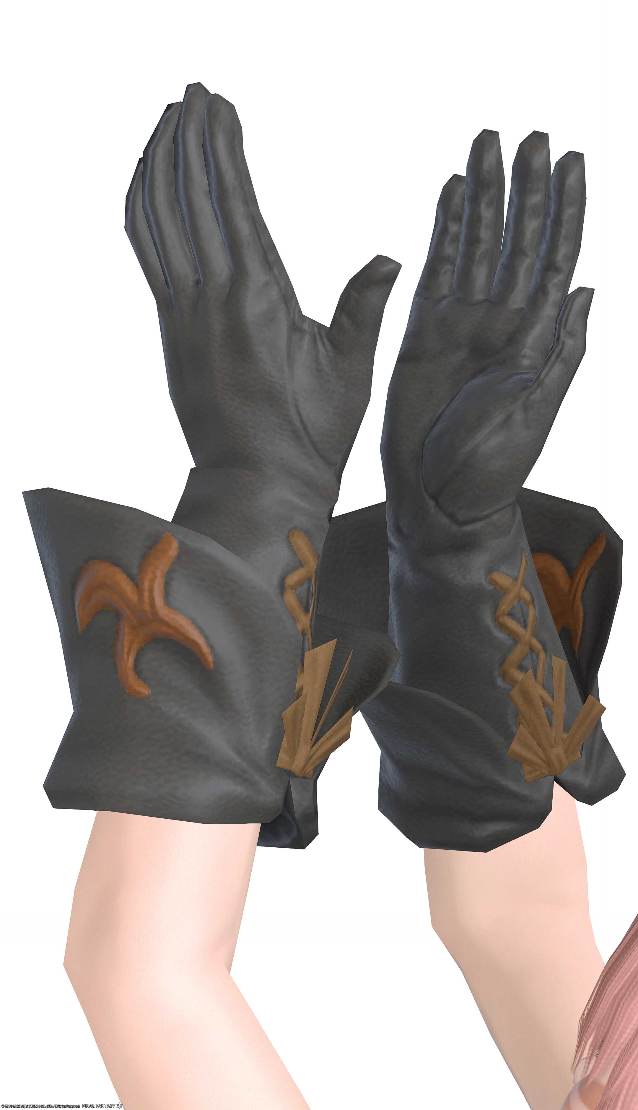 シャーレアン・プロフェッサーグローブ | FF14ミラプリ - Sharlayan Preceptor's Gloves - 手袋/グローブ