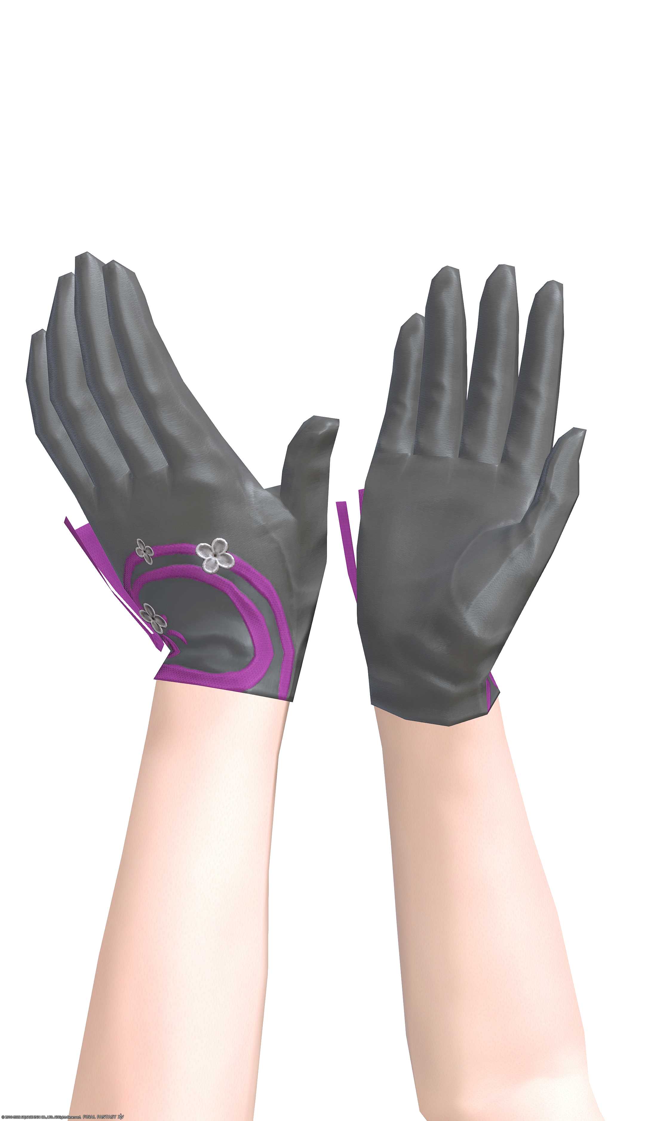 紫水篭手【術士】 | FF14ミラプリ - Shisui Kote of Casting - 手袋/グローブ