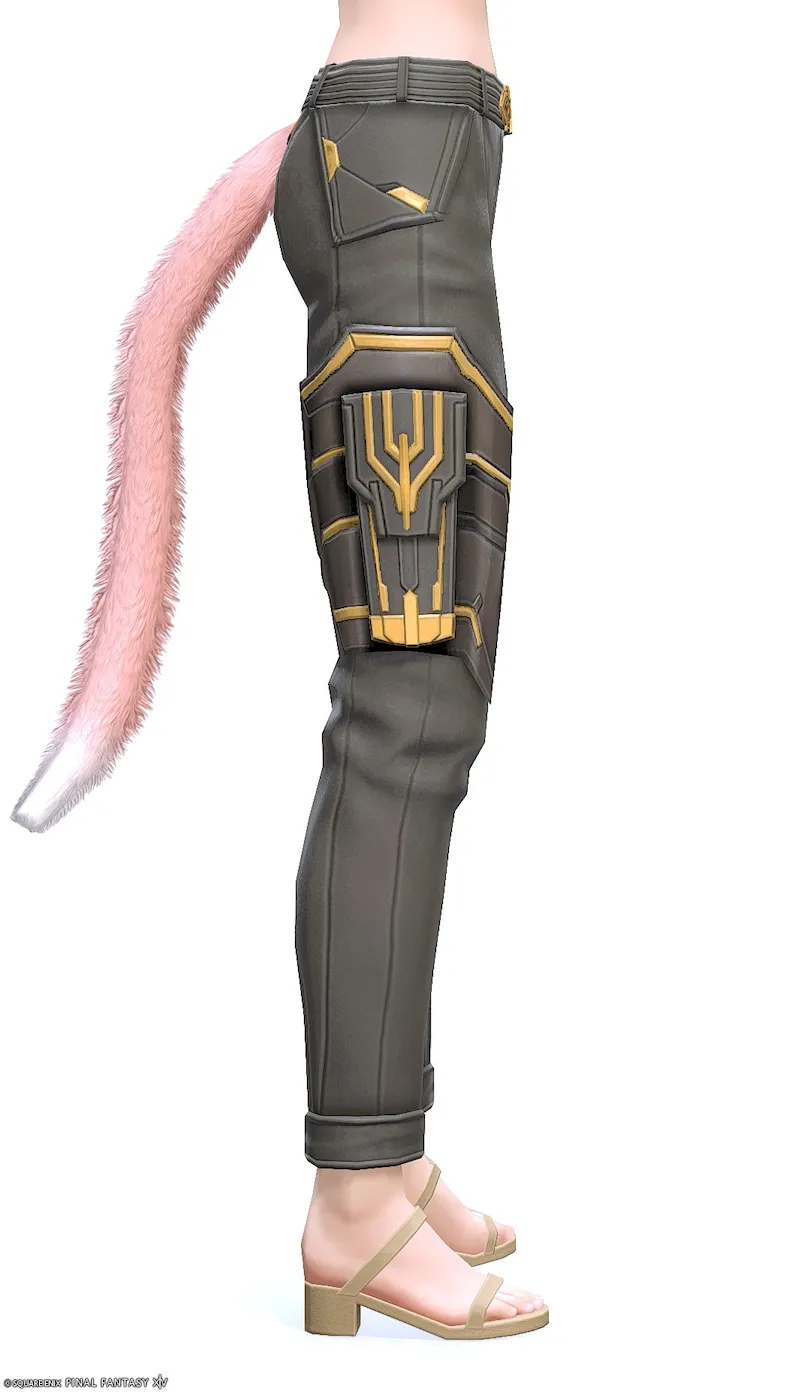 ミラプリ「コスモアドミラル・トラウザー」装備ミコッテでの見た目紹介15