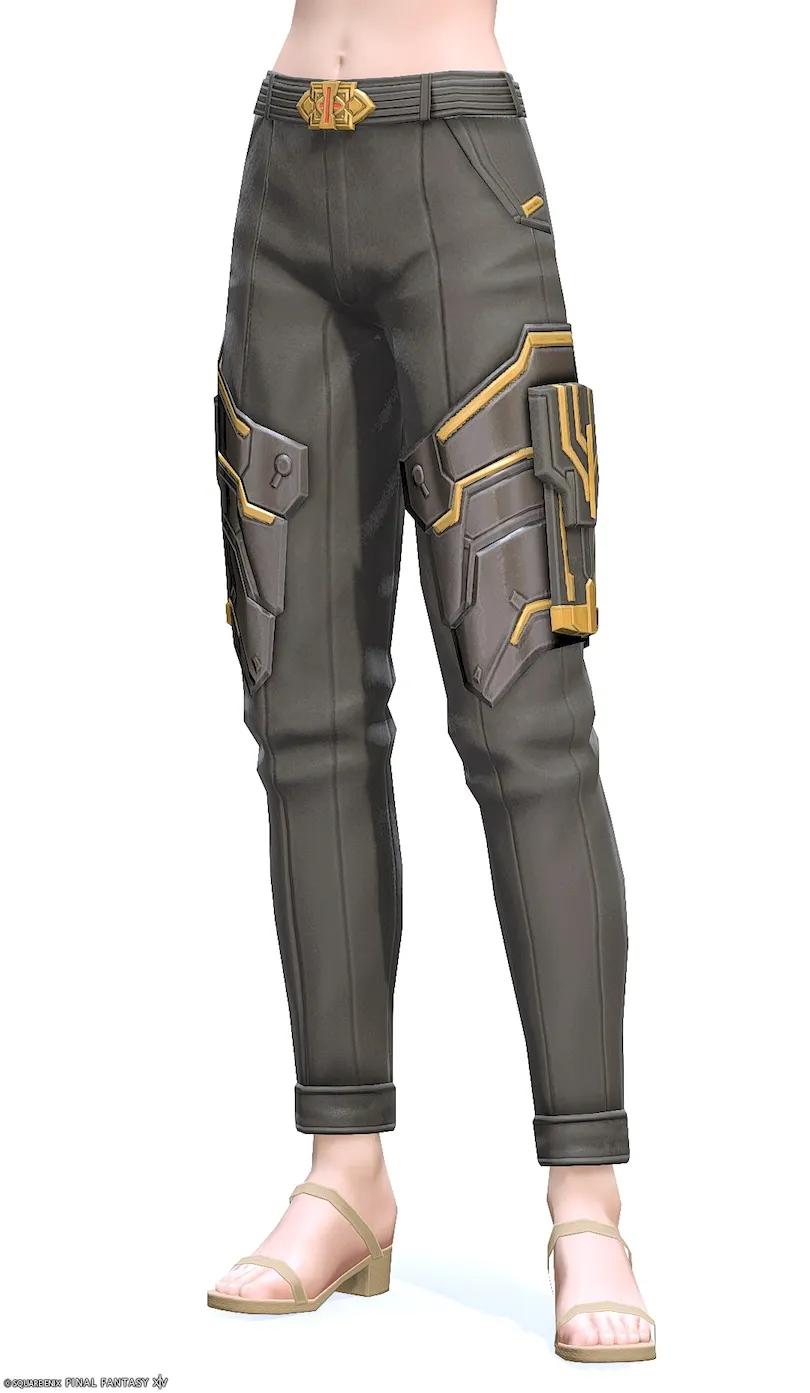 ミラプリ「コスモアドミラル・トラウザー」装備ミコッテでの見た目紹介17