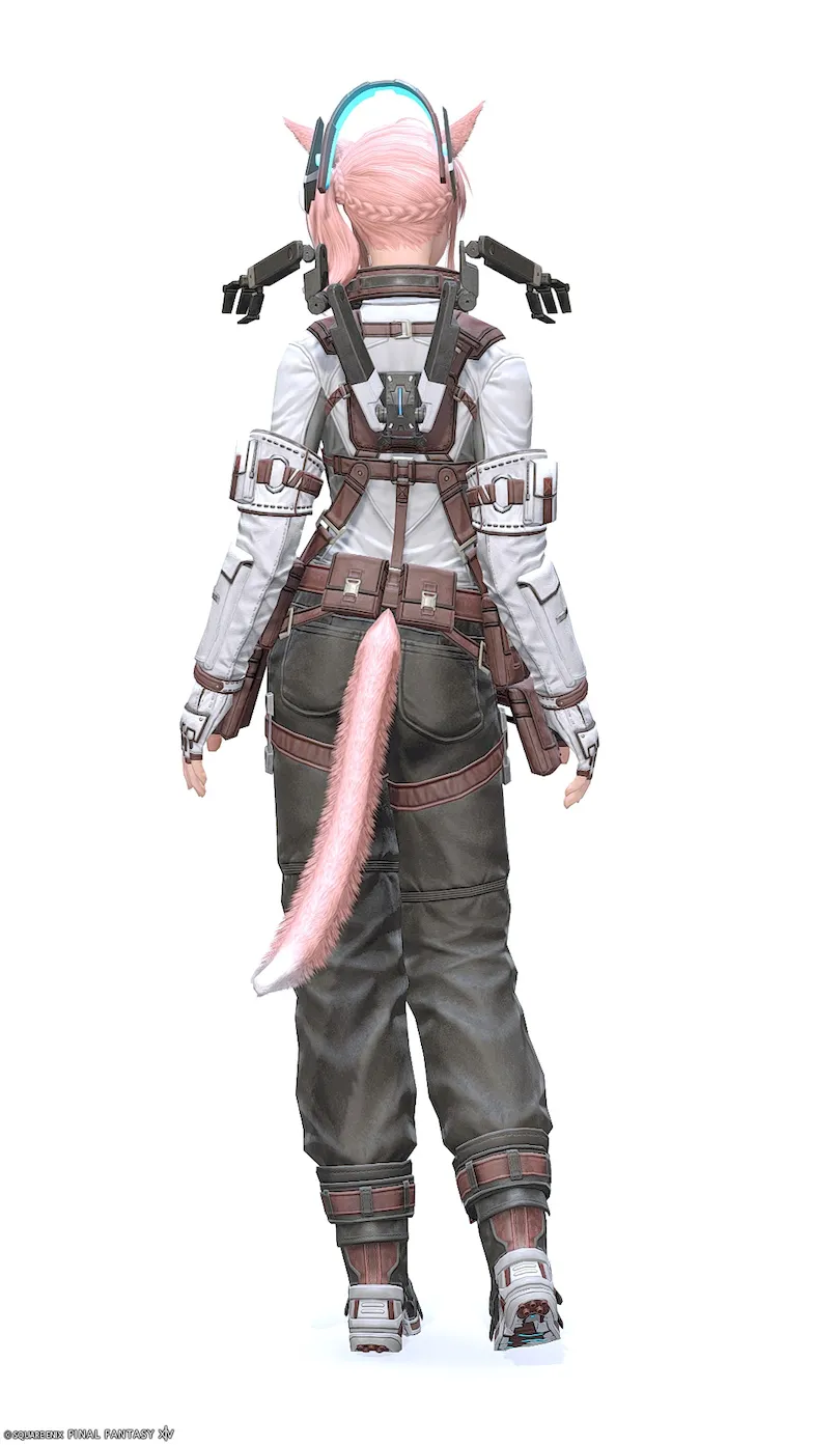 ミラプリ「スターテック・クラフター」装備ミコッテでの見た目紹介2