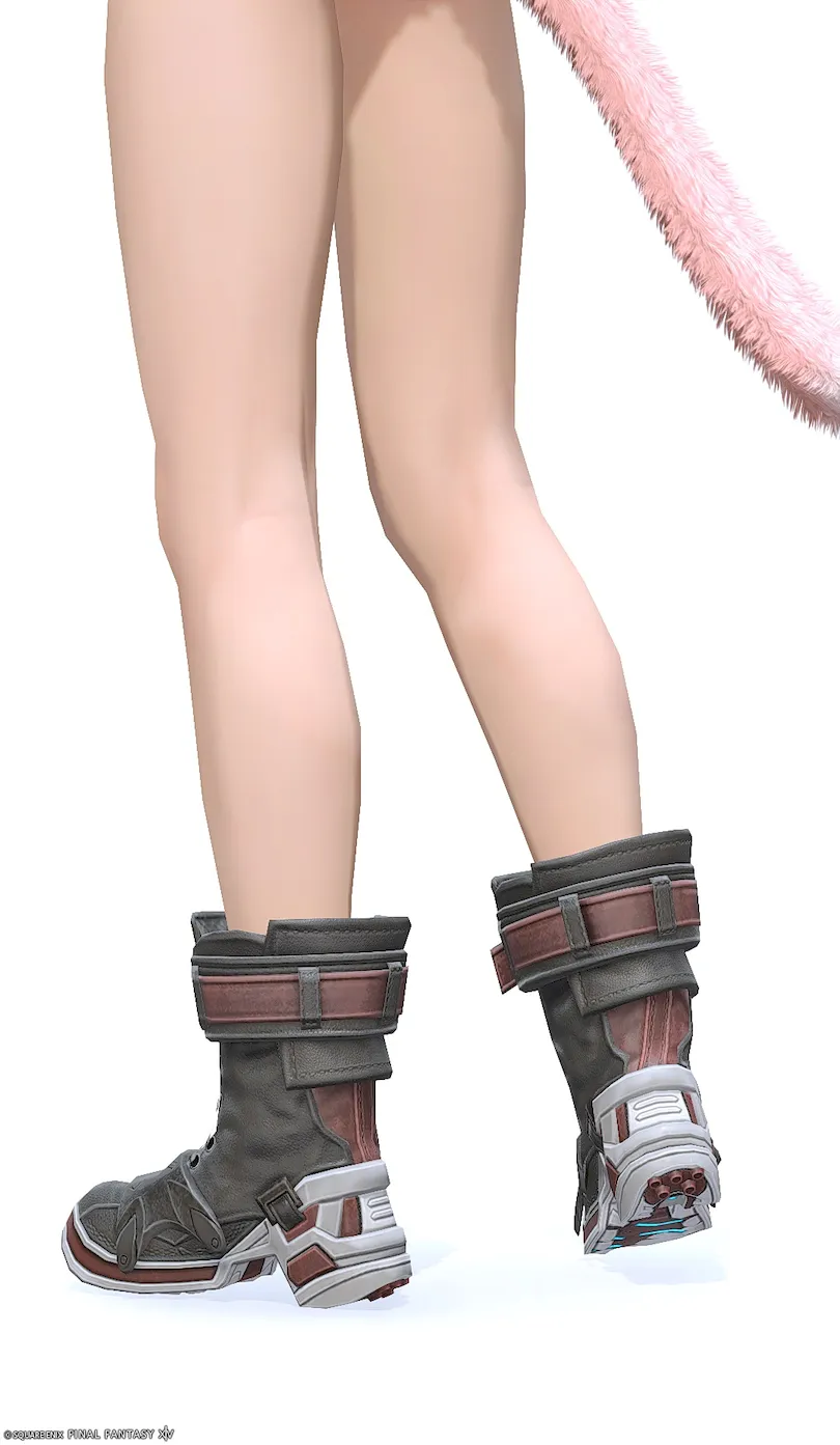 ミラプリ「スターテック・クラフターワークブーツ」装備ミコッテでの見た目紹介19