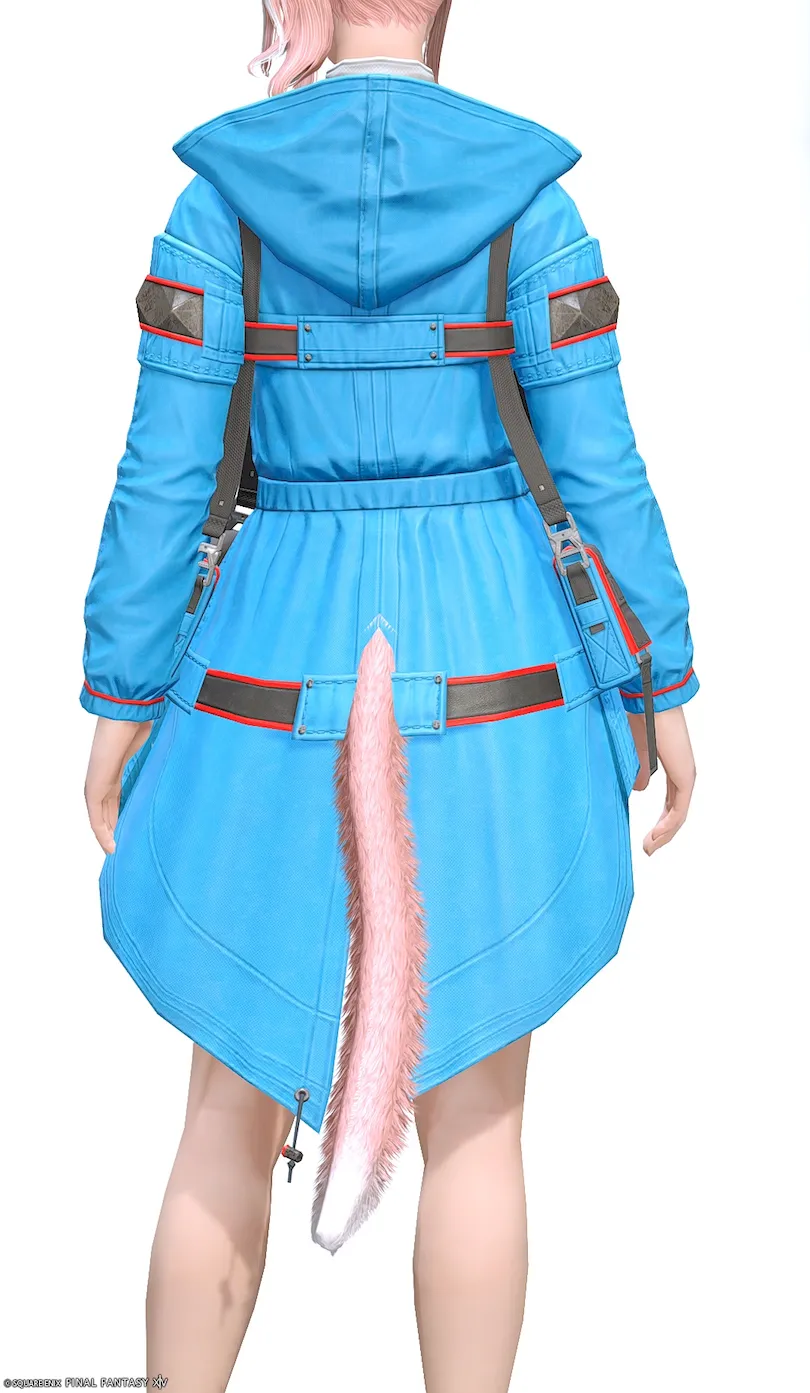 ミラプリ「スターテック・ギャザラーコート」装備ミコッテでの見た目紹介10