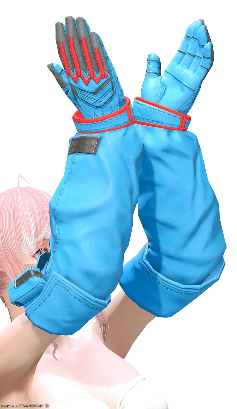 ミラプリ「スターテック・ギャザラーワークグローブ」装備ミコッテでの見た目紹介12