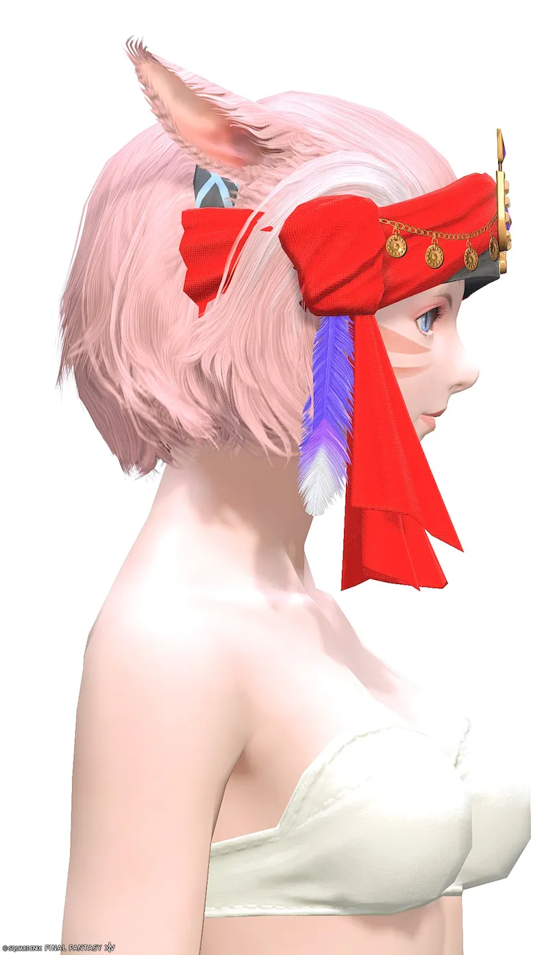 ミラプリ「ストーリーラヴァー・バンダナ」装備ミコッテでの見た目紹介4