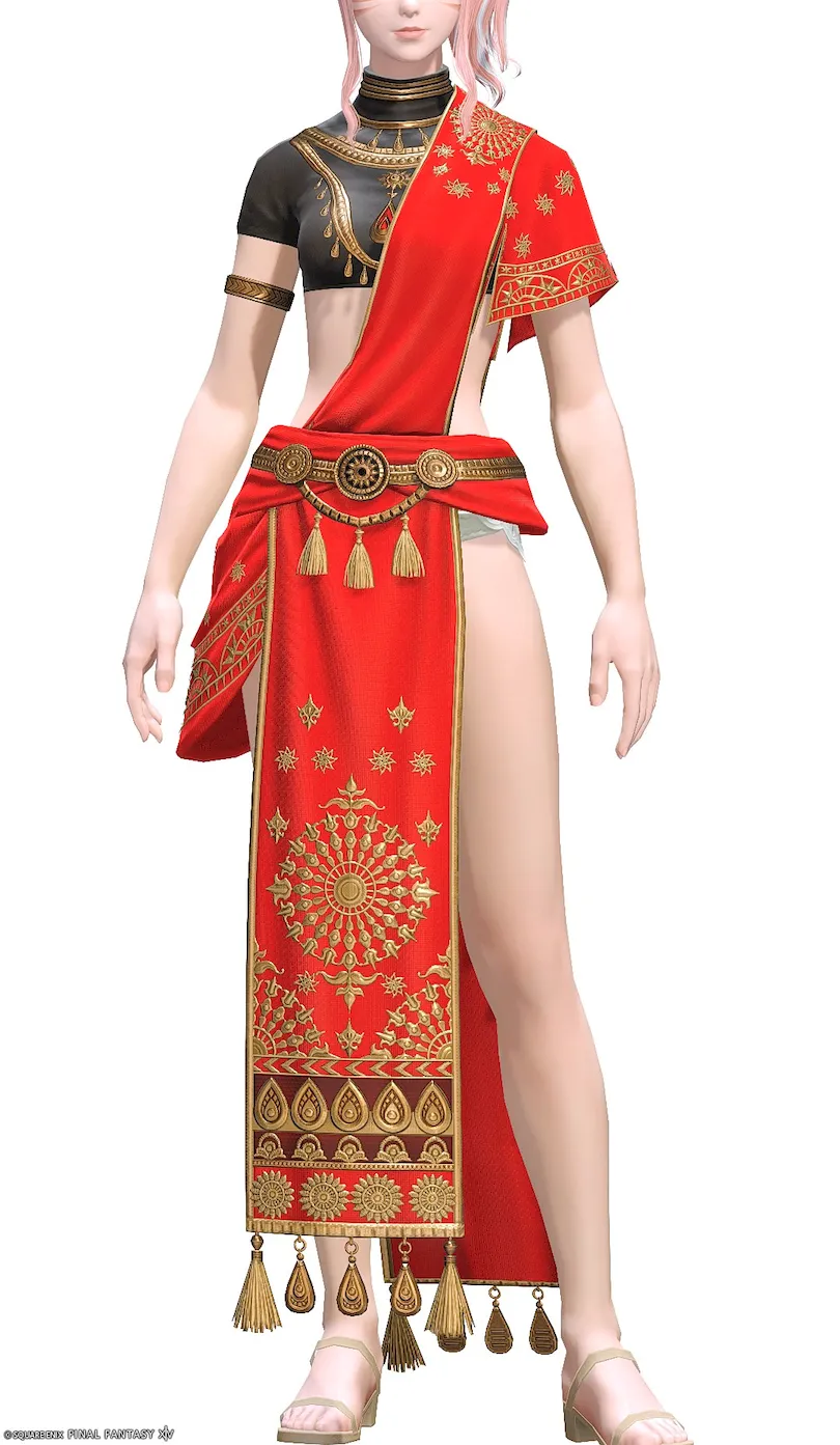 ミラプリ「ストーリーラヴァー・クローク」装備ミコッテでの見た目紹介7