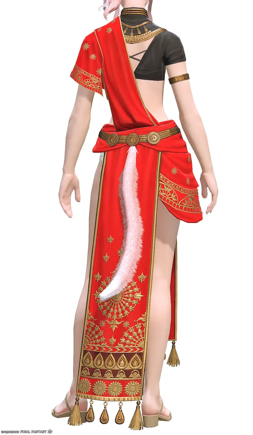 ミラプリ「ストーリーラヴァー・クローク」装備ミコッテでの見た目紹介9