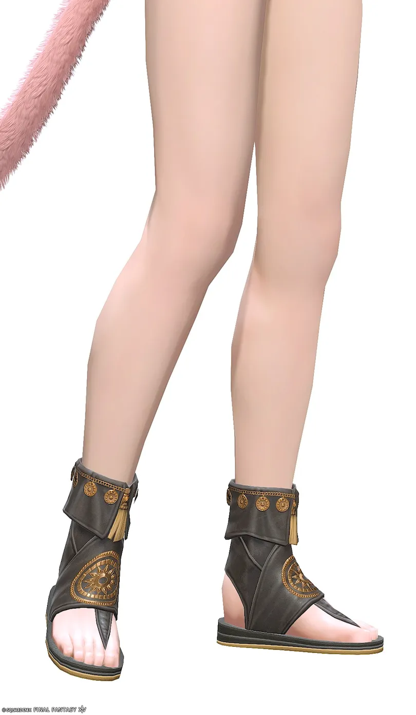 ミラプリ「ストーリーラヴァー・サンダル」装備ミコッテでの見た目紹介17