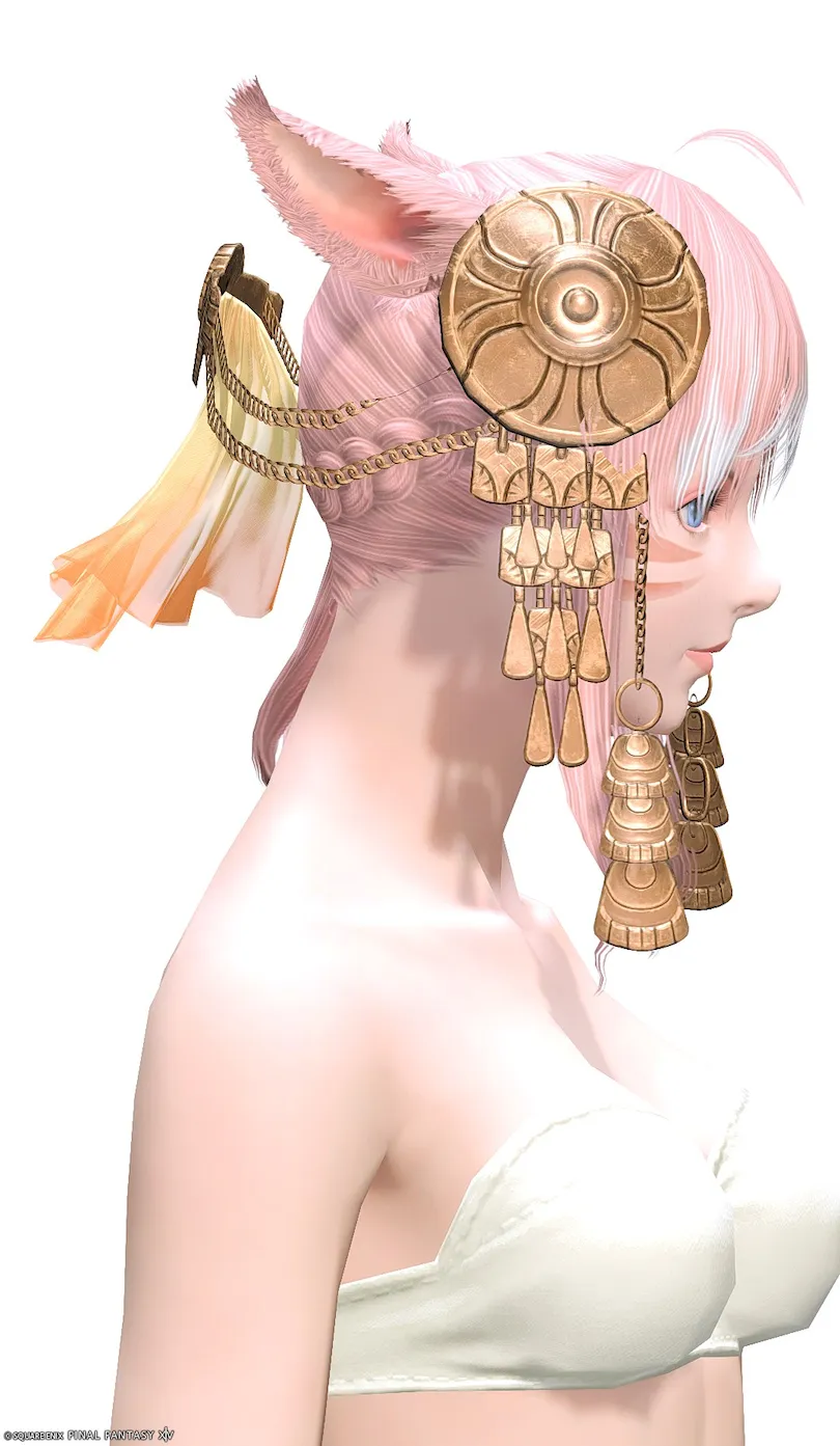 ミラプリ「ストーリースピナー・ヘッドドレス」装備ミコッテでの見た目紹介4