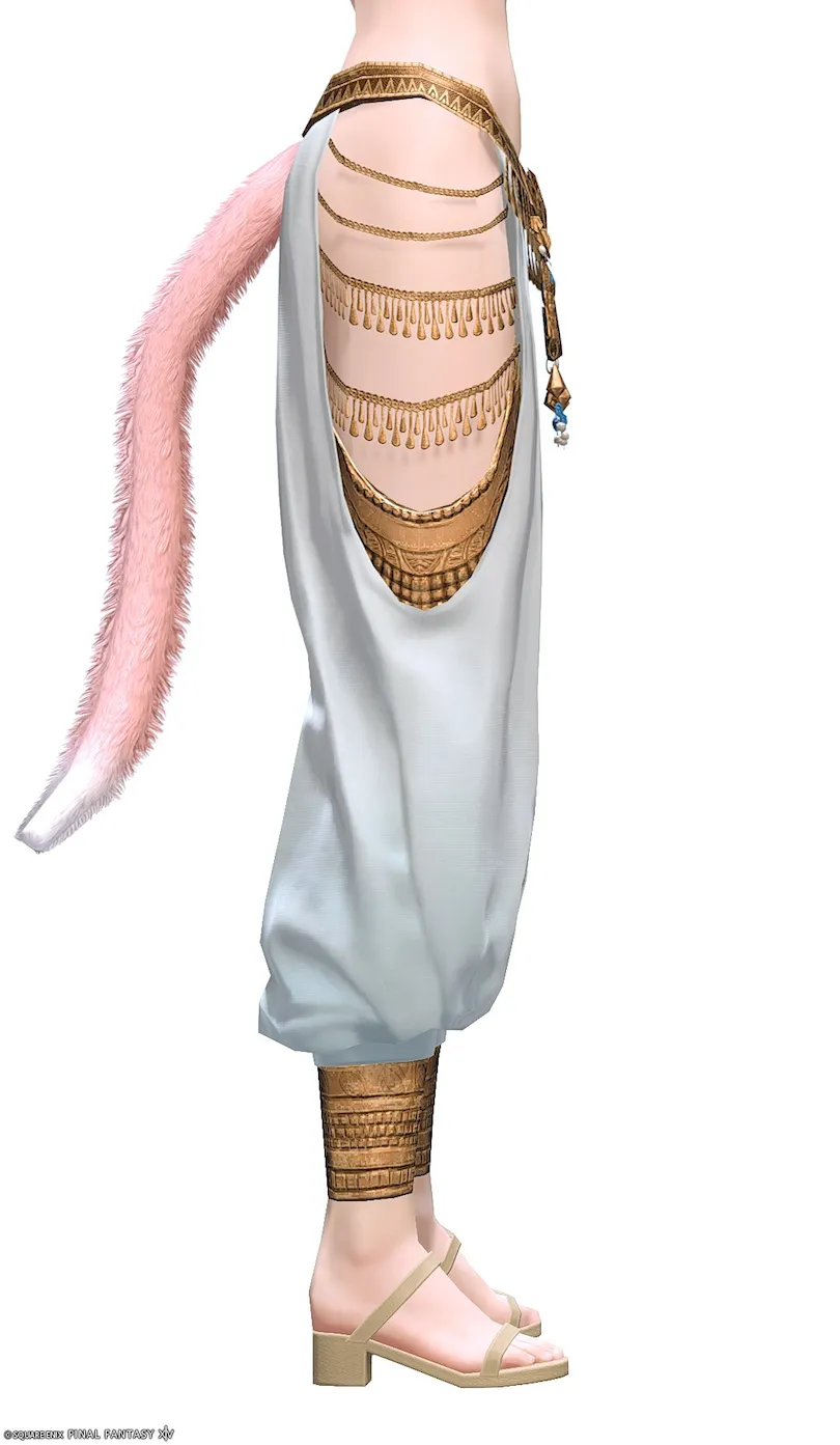 ミラプリ「ストーリースピナー・サルエル」装備ミコッテでの見た目紹介14