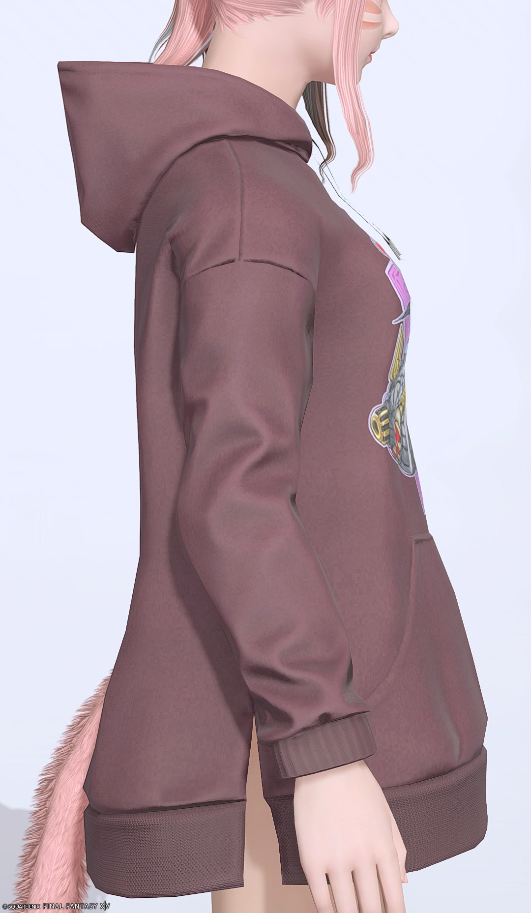 サキュバスフーディー:オーバーサイズ | FF14ミラプリ - Oversized Succubus Hooded Tunic - フード