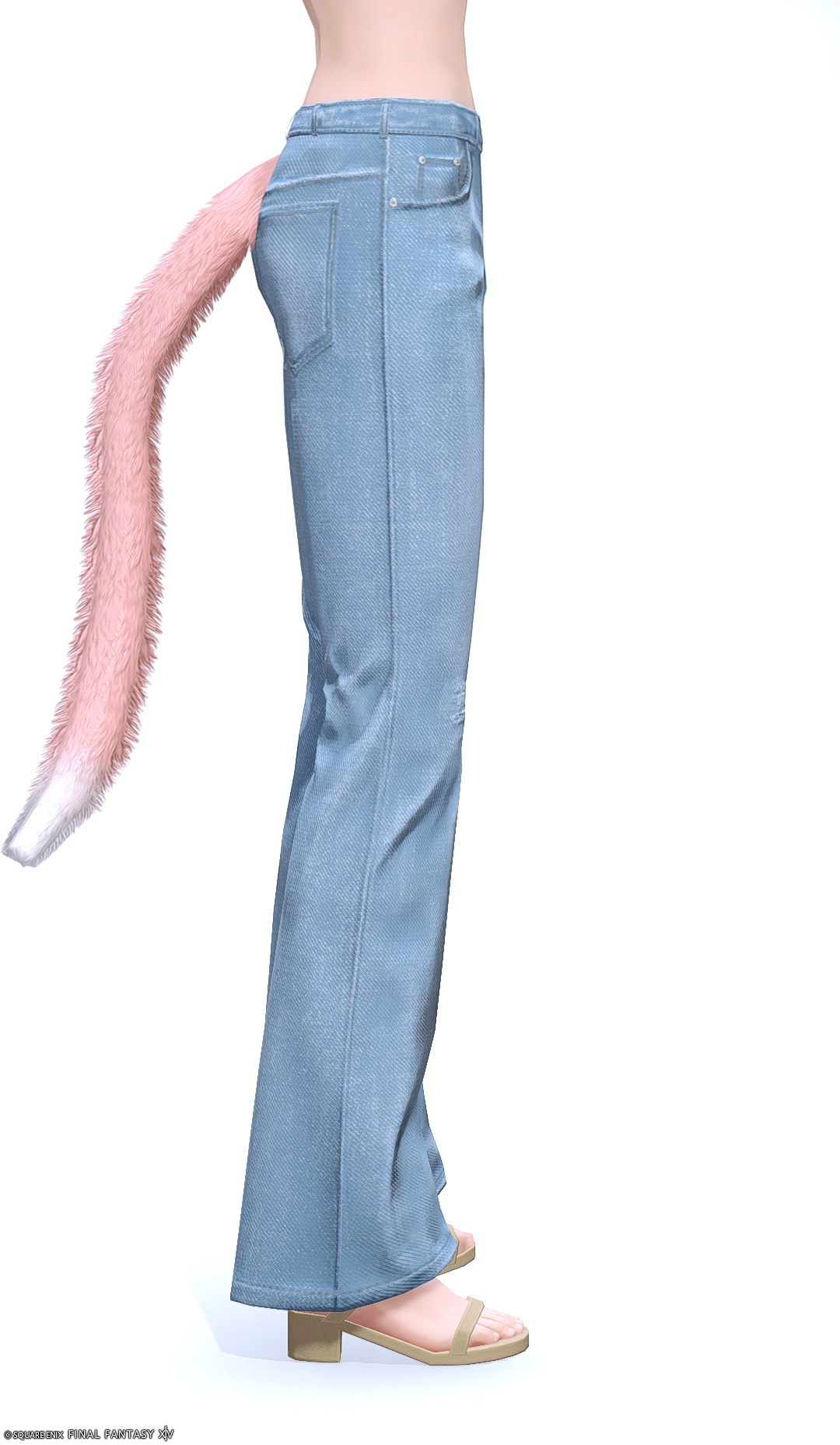 ダメージドベルボトム・ツイルパンツ | FF14ミラプリ - Worn Bell-bottom Twill Trousers - パンツ/フレア