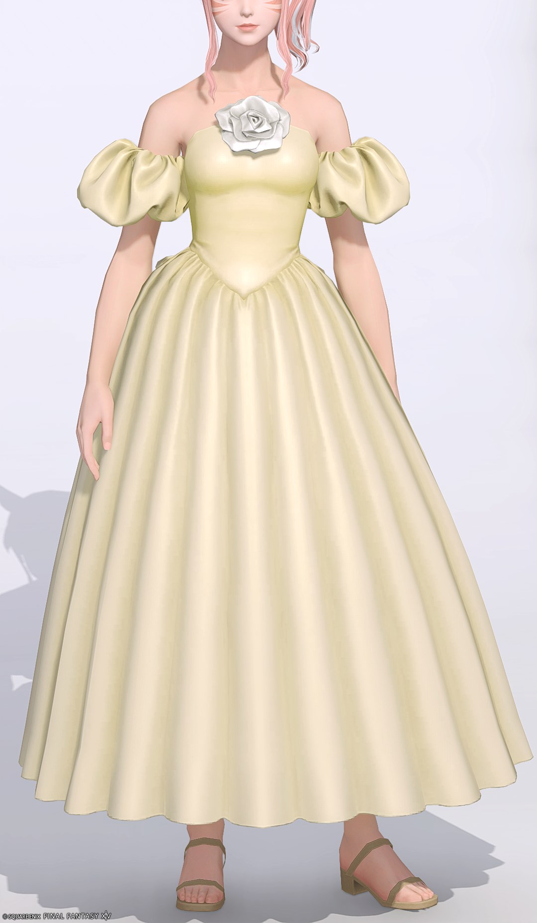 サマーフォーマル・ドレス | FF14ミラプリ - Summertide Formal Dress - ワンピース・ドレス