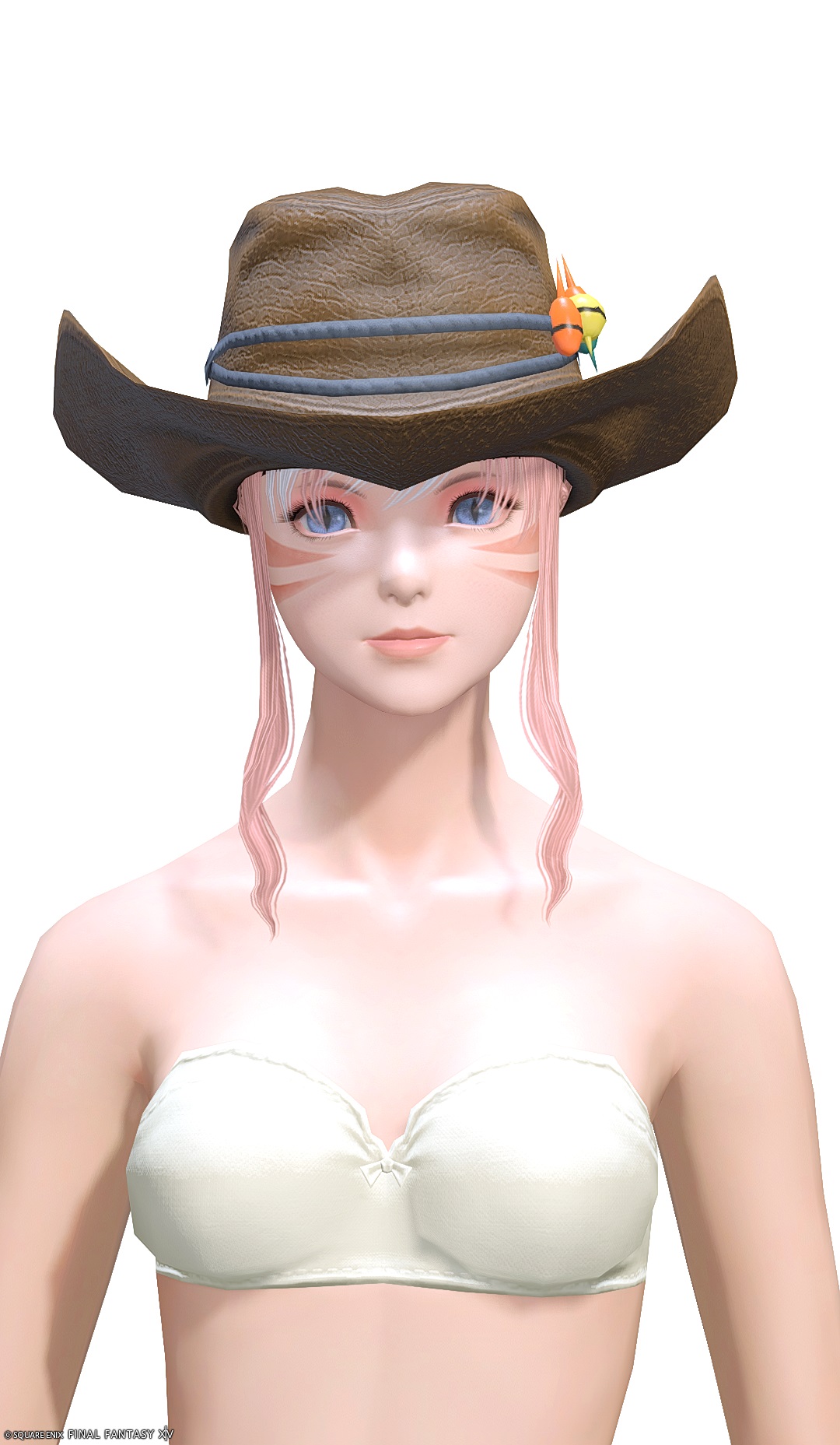 タックルフィーンド・コスチュームハット | FF14ミラプリ - Tacklefiend's Costume Hat - 帽子/ハット/カウボーイハット