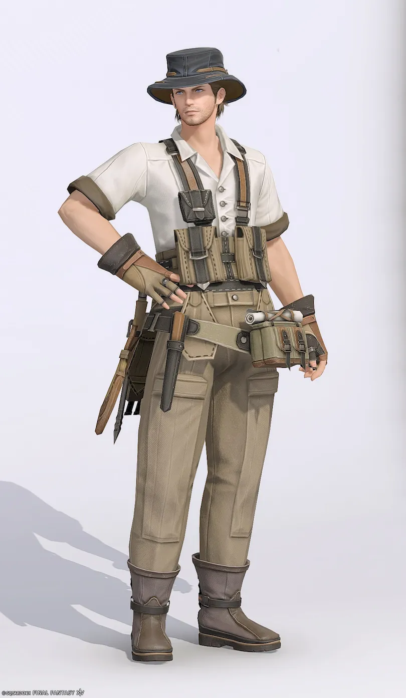 【FF14】タックルライズ（漁師）装備の見た目