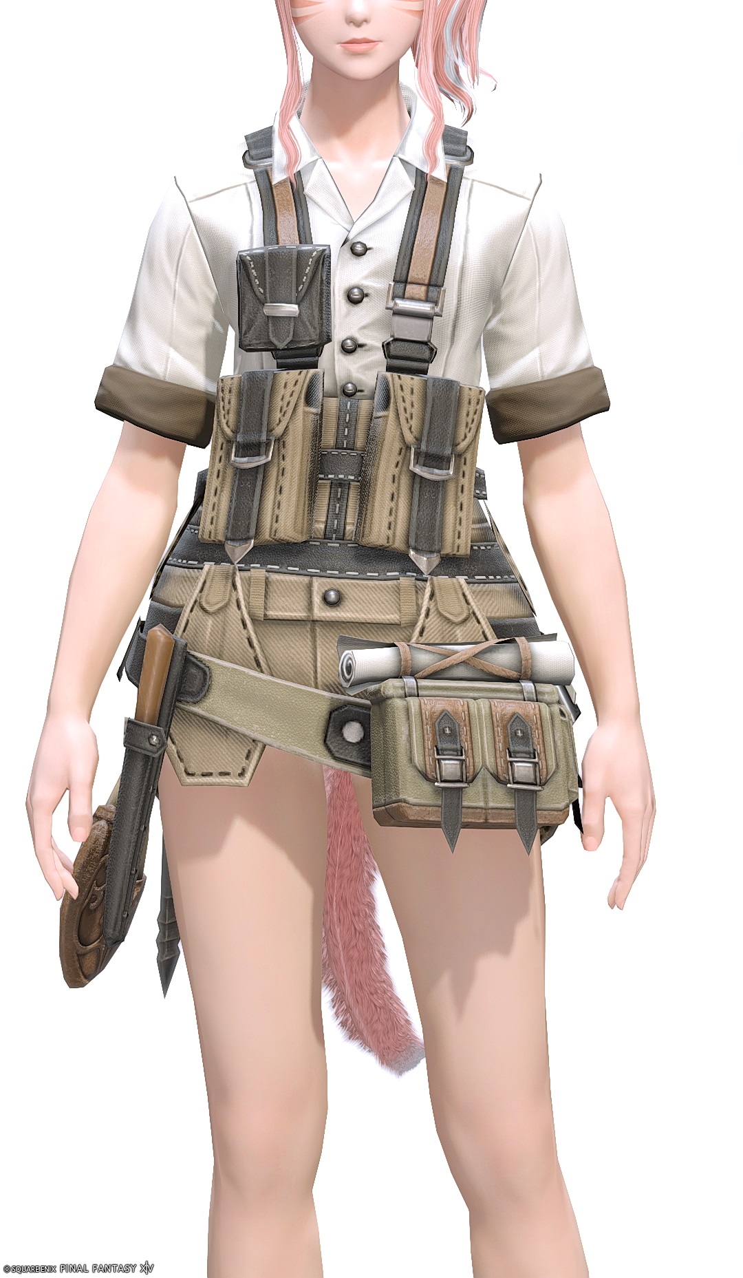 タックルライズ・ワークシャツ | FF14ミラプリ - Tacklerise Work Shirt - シャツ