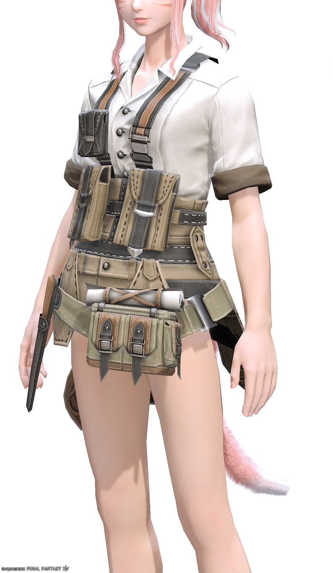 タックルライズ・ワークシャツ | FF14ミラプリ - Tacklerise Work Shirt - シャツ