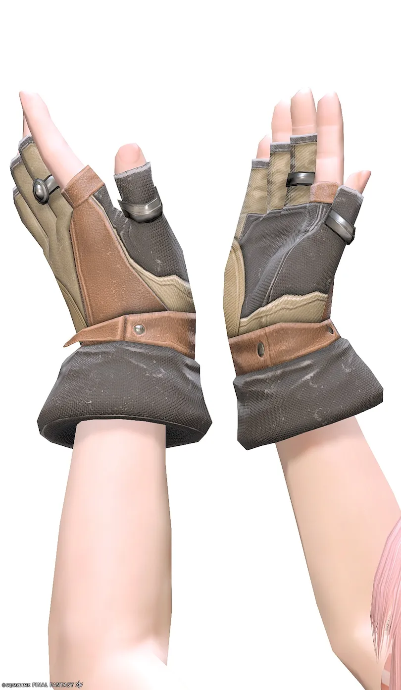 ミラプリ「タックルライズ・ワークグローブ」装備ミコッテでの見た目紹介12