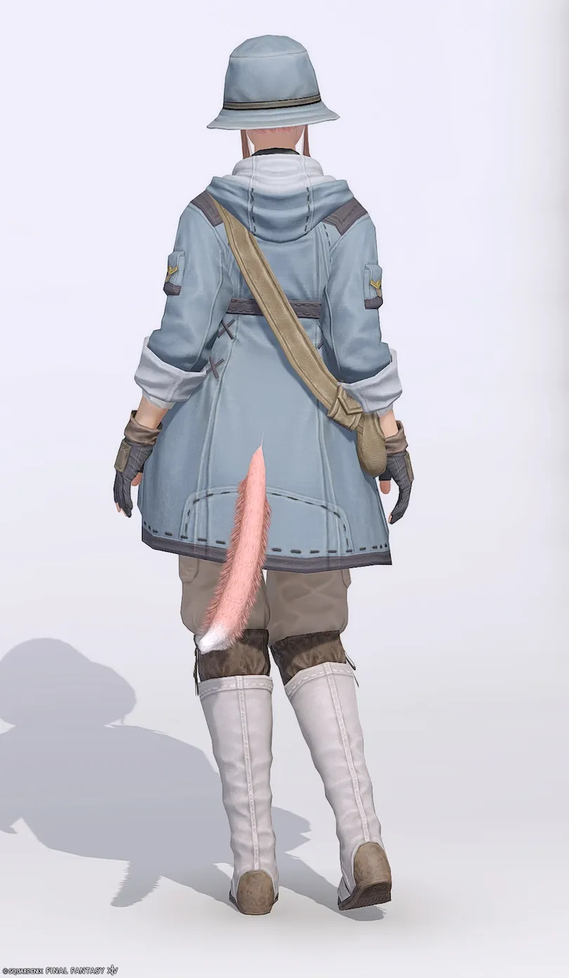 ミラプリ「タックルソフォス」装備ミコッテでの見た目紹介2