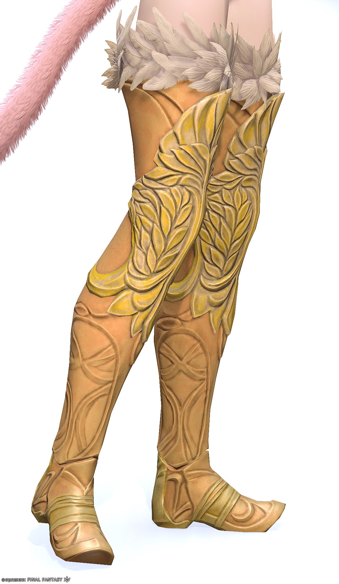 アーゼマ・サイブーツ | FF14ミラプリ - The Warden's Thighboots - 足甲